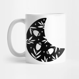 Floral Moon Mug